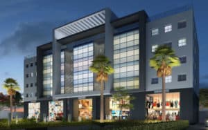 Commercial projects for sale in pune - pride purple properties - real eastate developer in pune- maharashtra - render images -jpg - pride purple square - wakad
